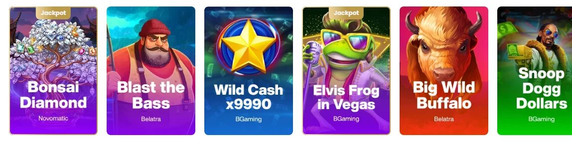 Lukki Casino Spielautomaten Auswahl