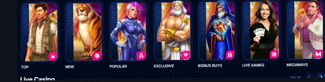 Boomerangbet Live Dealer Tische